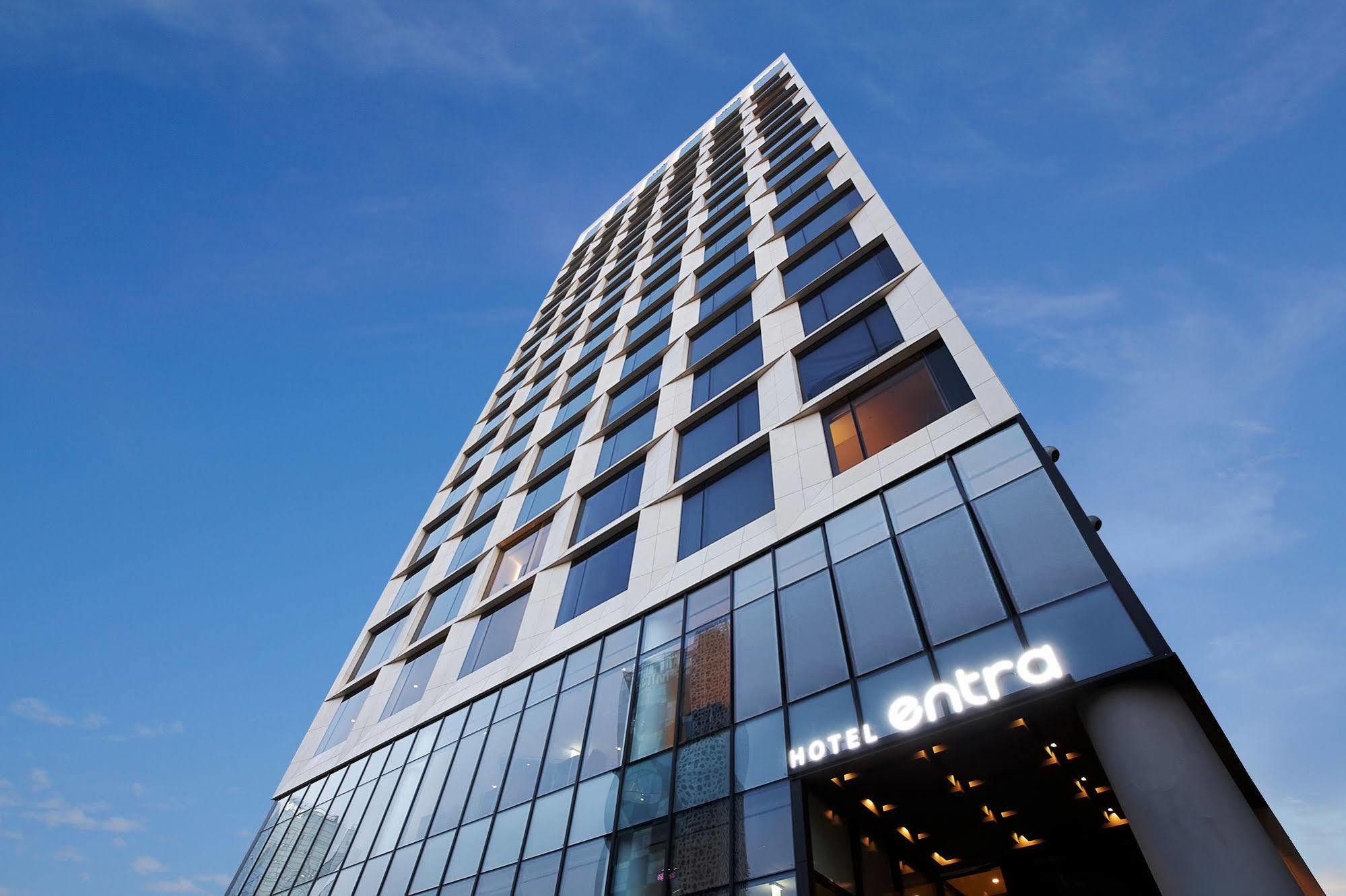 Hotel Entra Gangnam Seúl Exterior foto